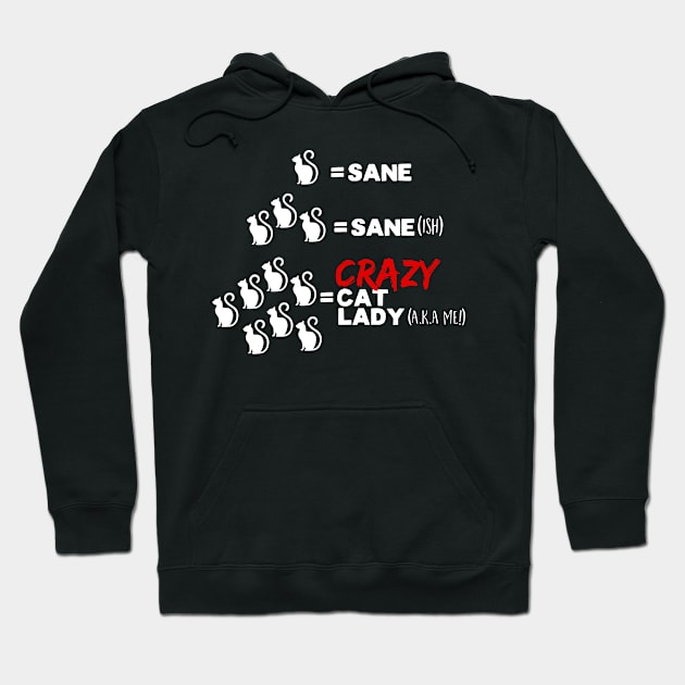 Crazy Cat Lady Hoodie by thingsandthings